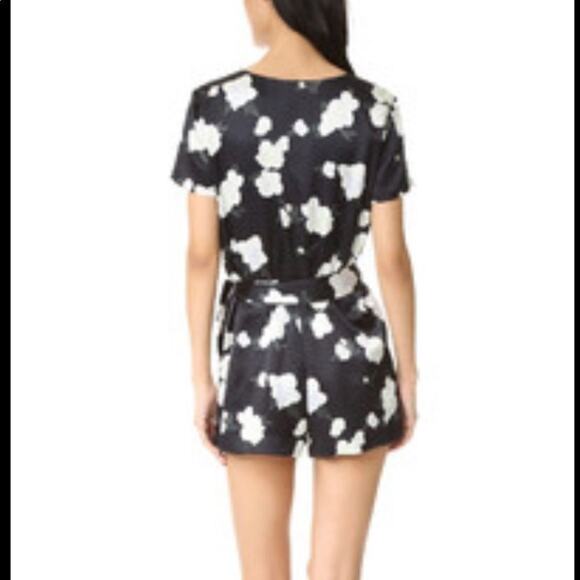 CLUB MONACO ZEMPHIRA SILK ROMPER SIZE 2 - Picture 5 of 6